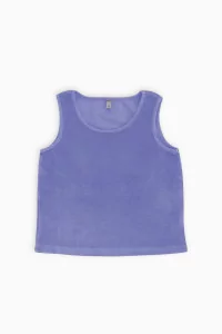 Baby Organic Cotton Terry Towel Tank Top – Purple | Centre Commercial