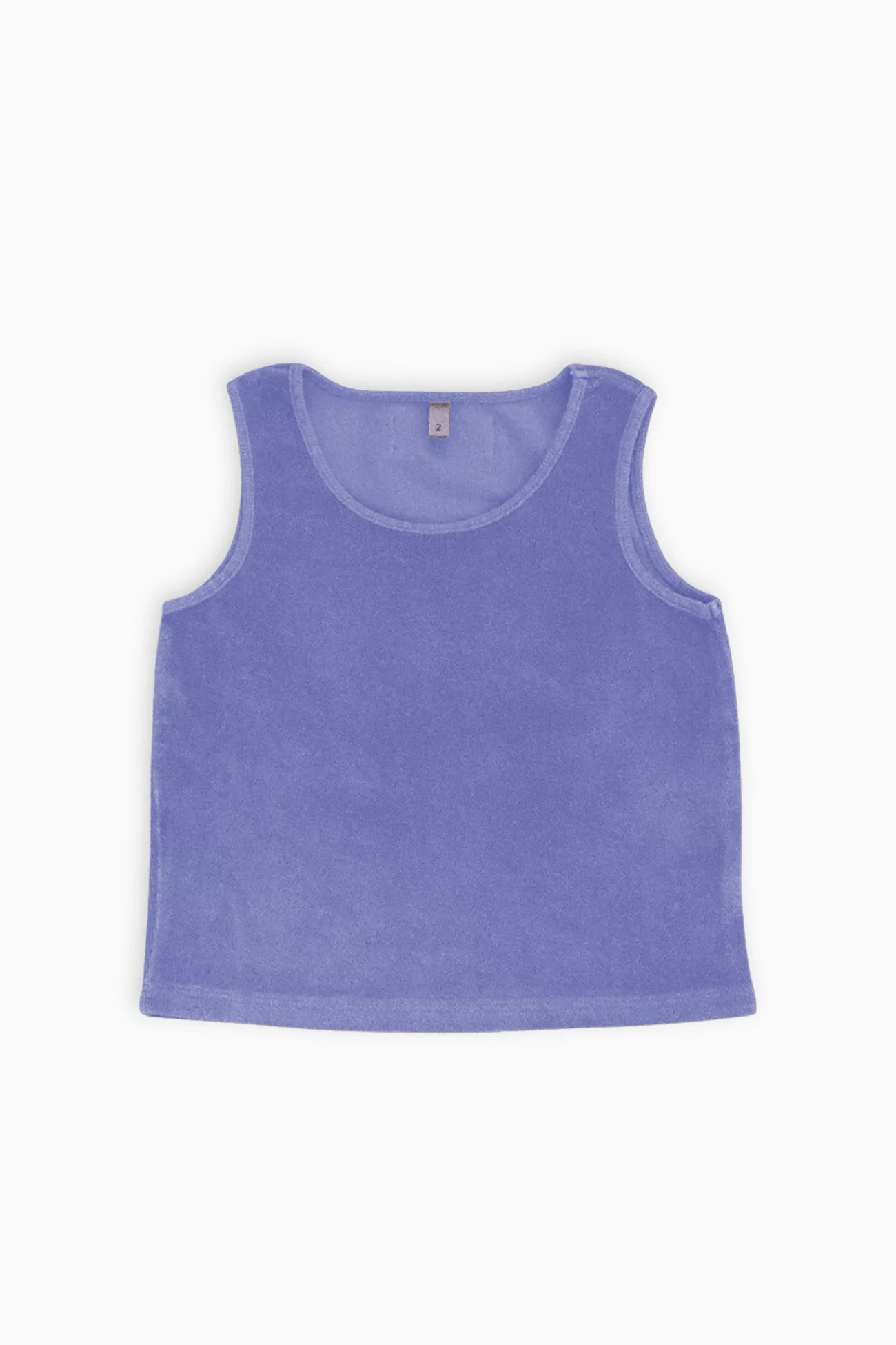 Baby Organic Cotton Terry Towel Tank Top – Purple | Centre Commercial