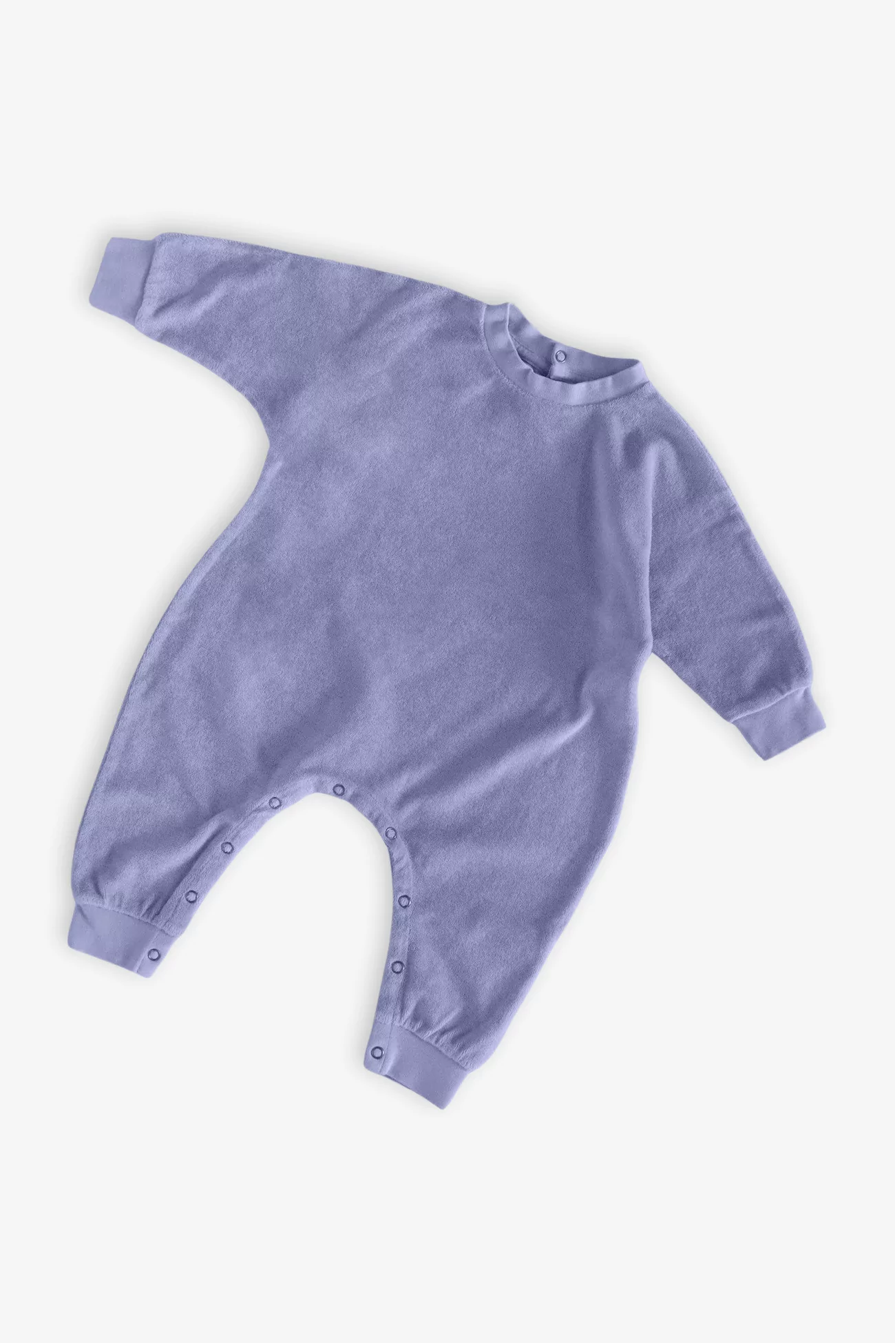 Organic Cotton Baby All In One Suit – Purple | Centre Commercial