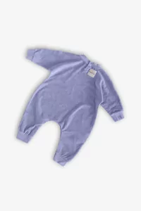 Organic Cotton Baby All In One Suit – Purple | Centre Commercial