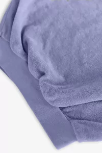 Kids Organic Cotton Volume Sweatshirt – Purple | Centre Commercial