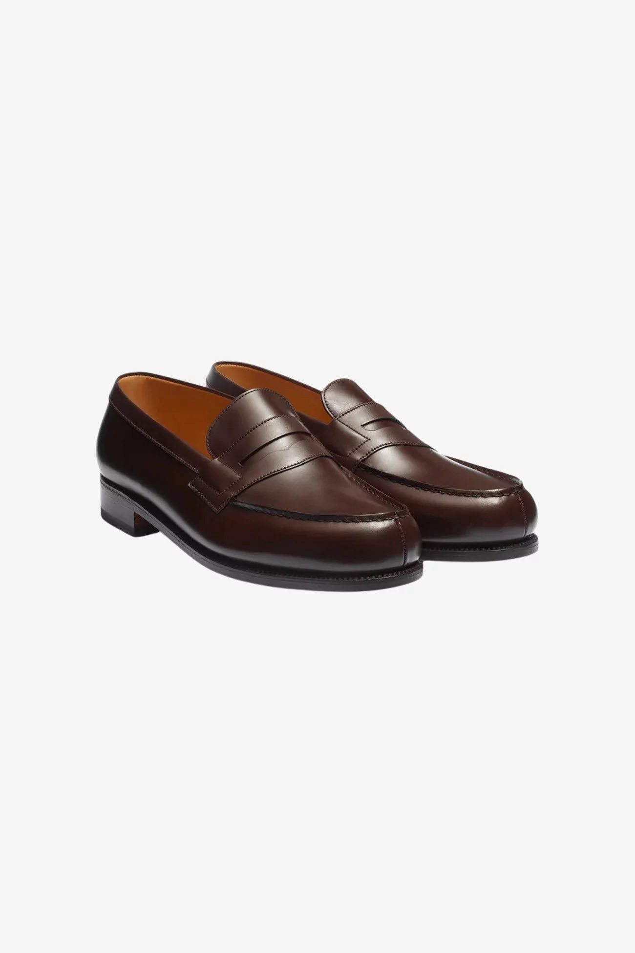 J.M. Weston 180 Loafer Calfskin Leather – Box Mélèze | Centre Commercial