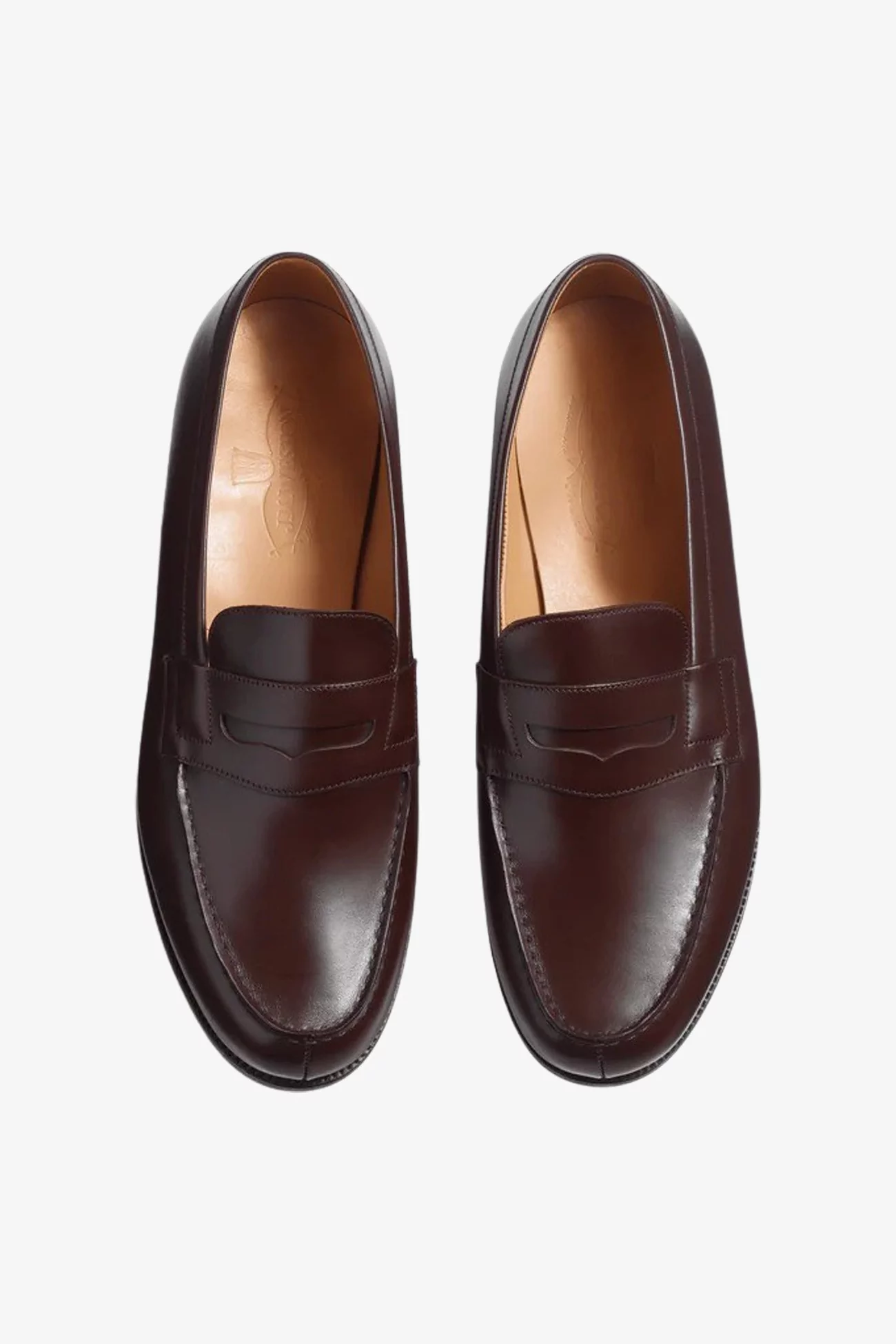 J.M. Weston 180 Loafer Calfskin Leather – Box Mélèze | Centre Commercial