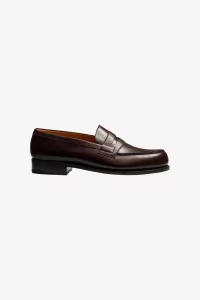 J.M. Weston 180 Loafer Calfskin Leather – Box Mélèze | Centre Commercial