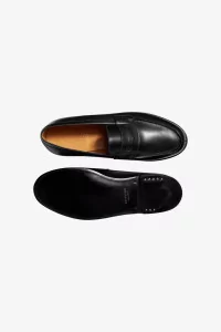 J.M. Weston 180 Loafer Calfskin Leather – Box Noir | Centre Commercial