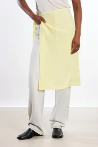 Ernie Palo Sheer Wrap Cotton Skirt – Yellow | Centre Commercial