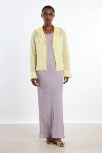 Baserange Larva Fine Linen Dress – Mori Purple | Centre Commercial