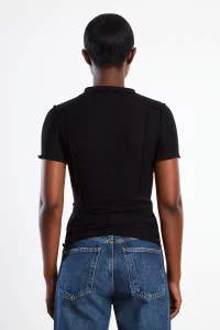 Baserange Omato Polo Organic Cotton – Black | Centre Commercial