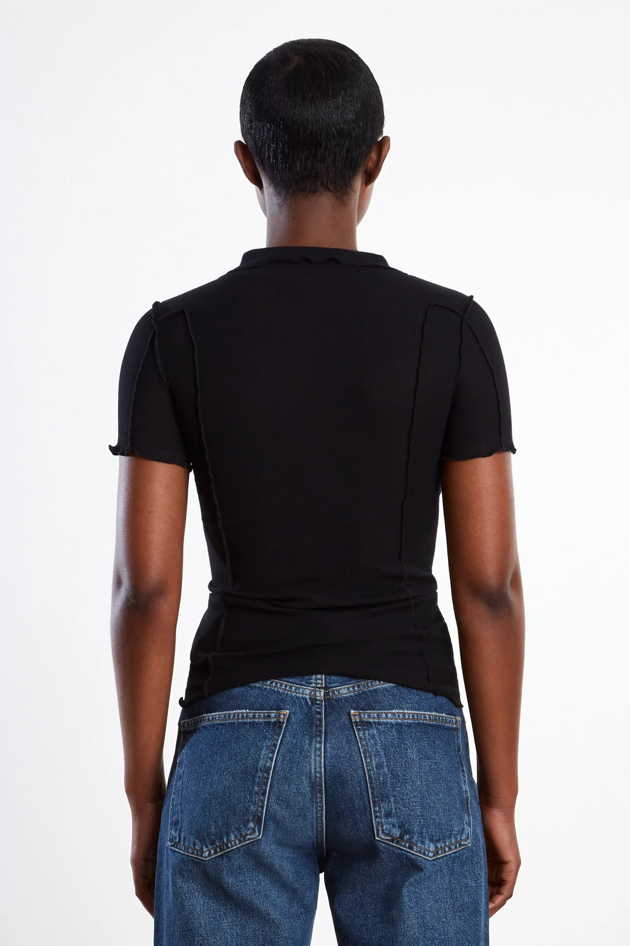 Baserange Omato Polo Organic Cotton – Black | Centre Commercial