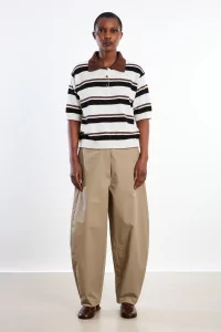 Organic Cotton Striped Polo Women Cordera – Stripes | Centre Commercial