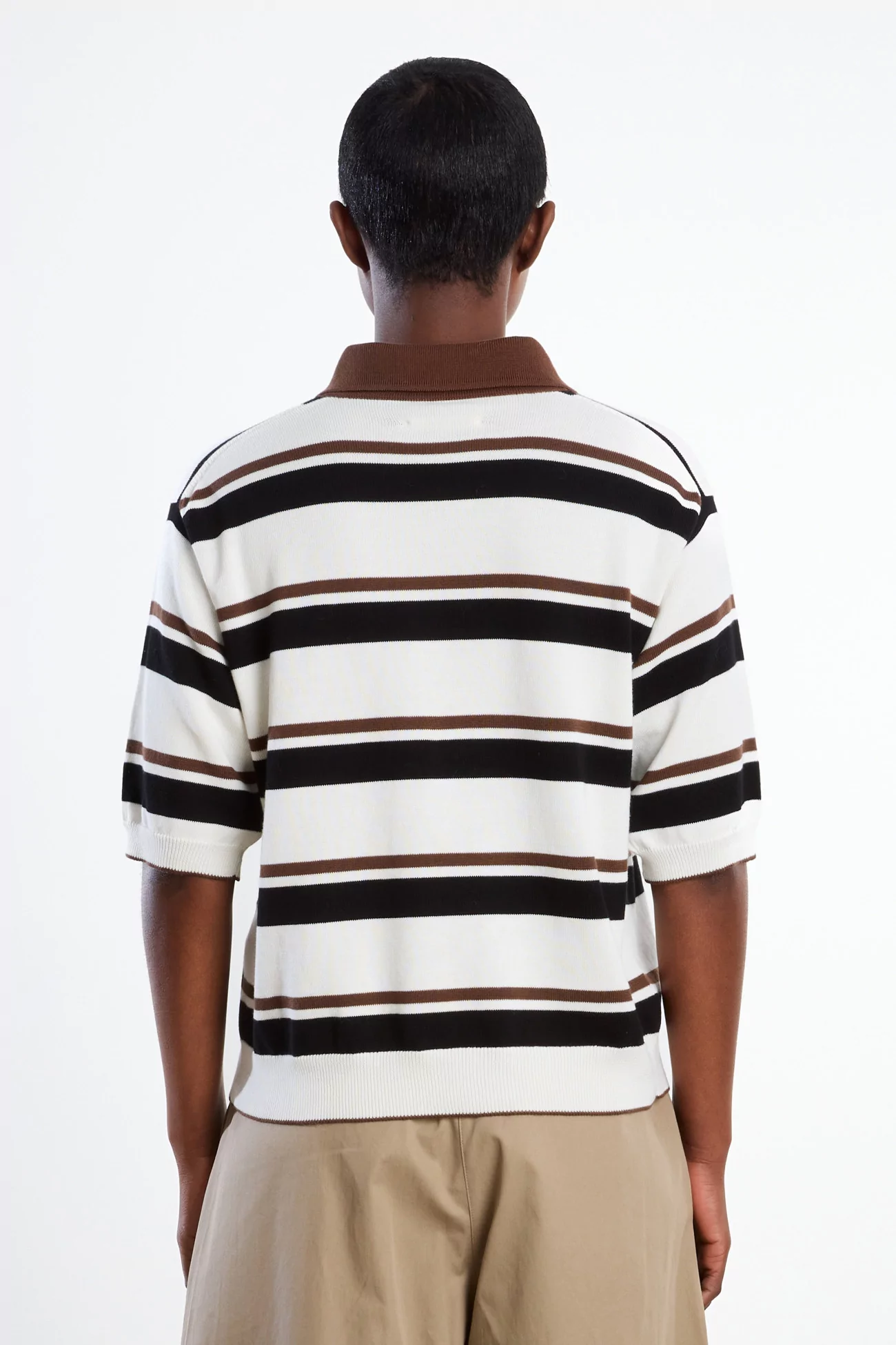 Organic Cotton Striped Polo Women Cordera – Stripes | Centre Commercial