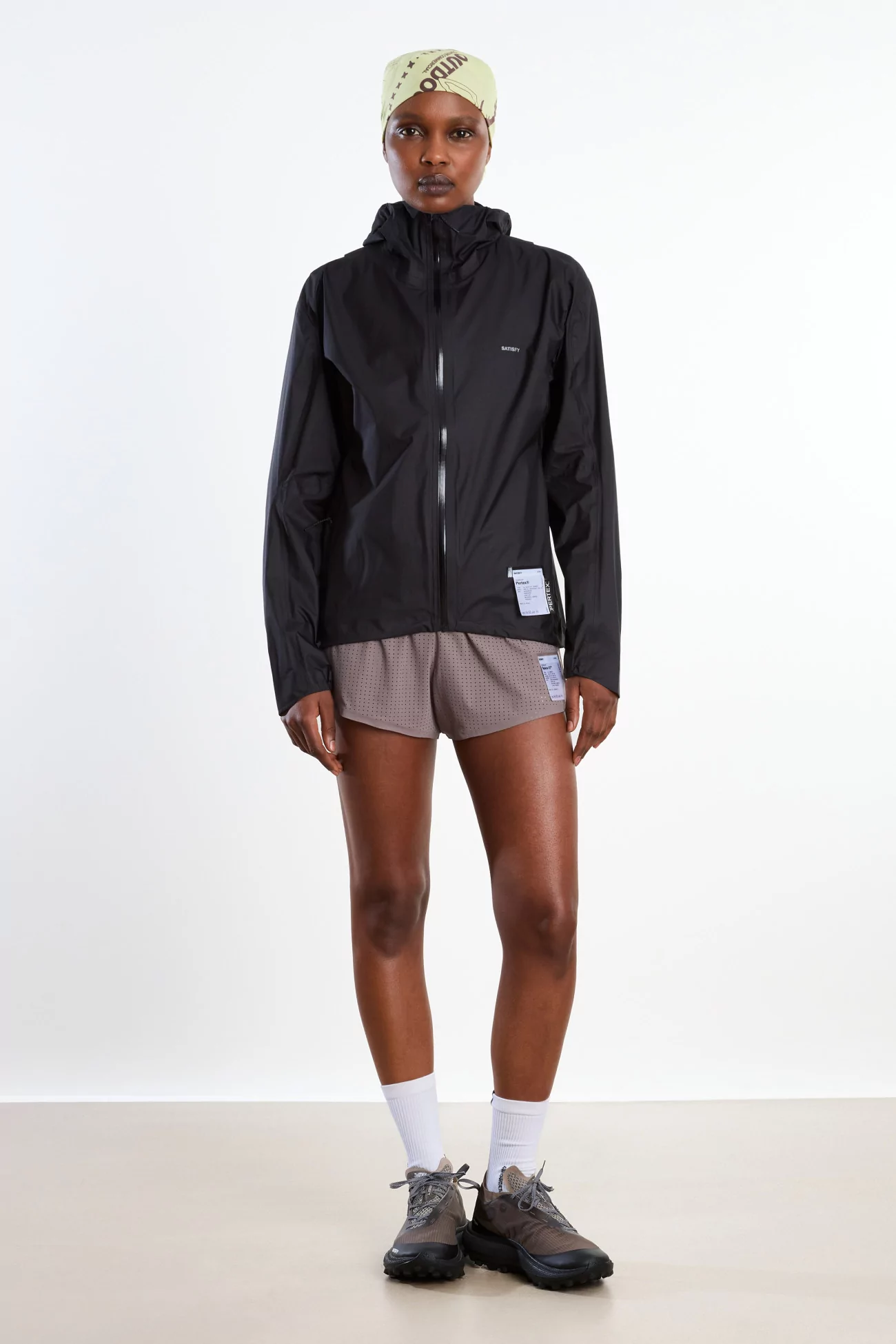 Satisfy Pertex 3L Fly Rain Jacket Women – Black | Centre Commercial