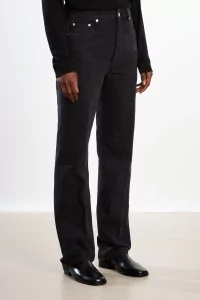 Barra Denim Pant Women Studio Nicholson – Faded Black Wash | Centre Commercial