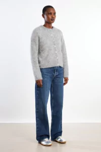 Surprise Olivia Mohair Cardigan Women – Grey | Centre Commercial