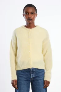 Surprise Olivia Mohair Cardigan Women – Light Yellow | Centre Commercial