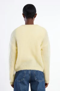 Surprise Olivia Mohair Cardigan Women – Light Yellow | Centre Commercial