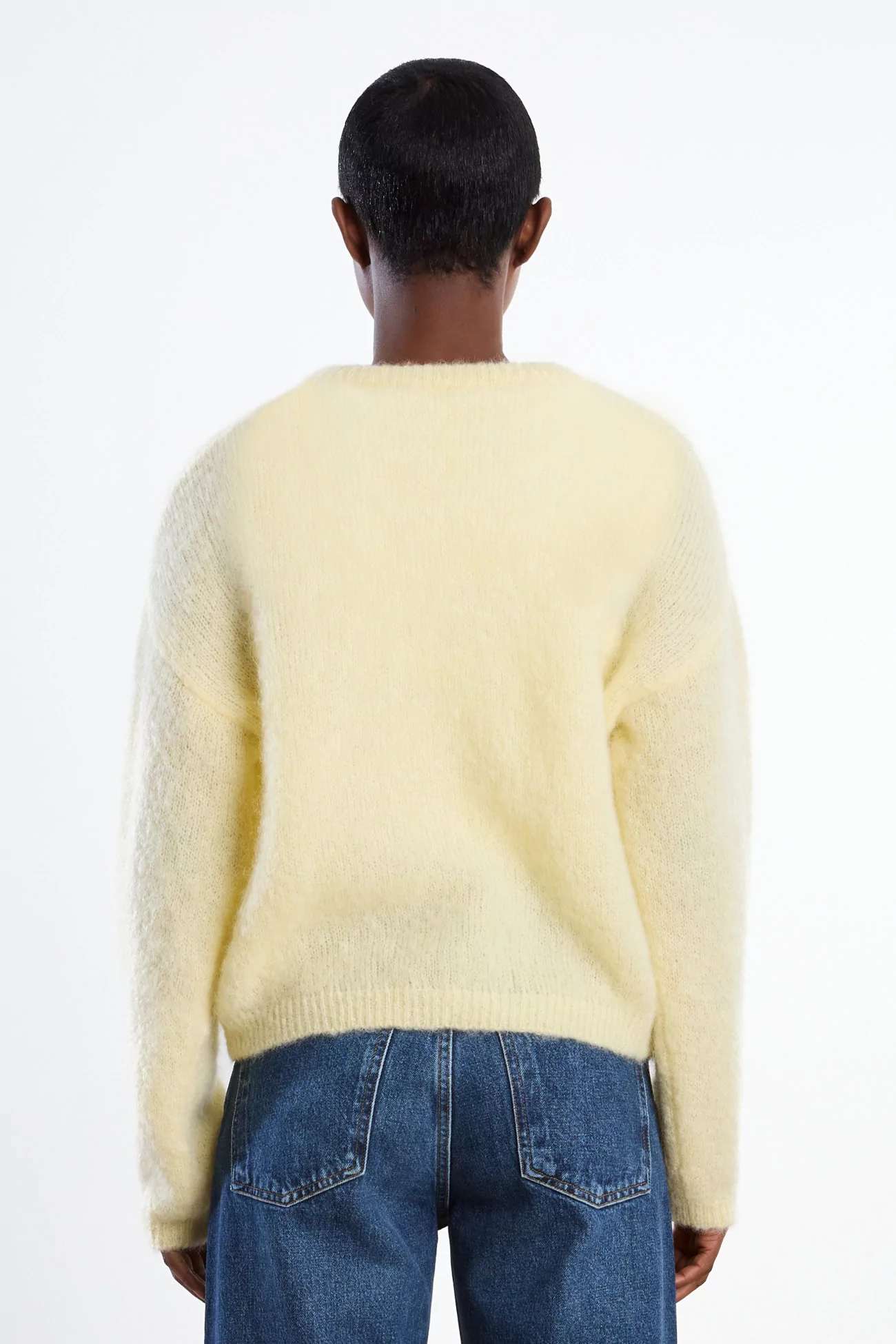 Surprise Olivia Mohair Cardigan Women – Light Yellow | Centre Commercial