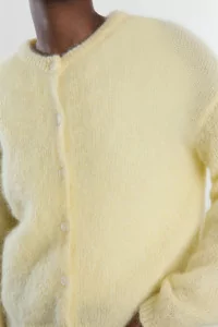 Surprise Olivia Mohair Cardigan Women – Light Yellow | Centre Commercial