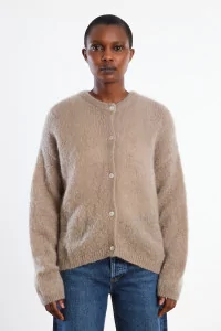 Surprise Olivia Mohair Cardigan Women – Taupe | Centre Commercial