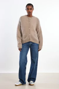Surprise Olivia Mohair Cardigan Women – Taupe | Centre Commercial