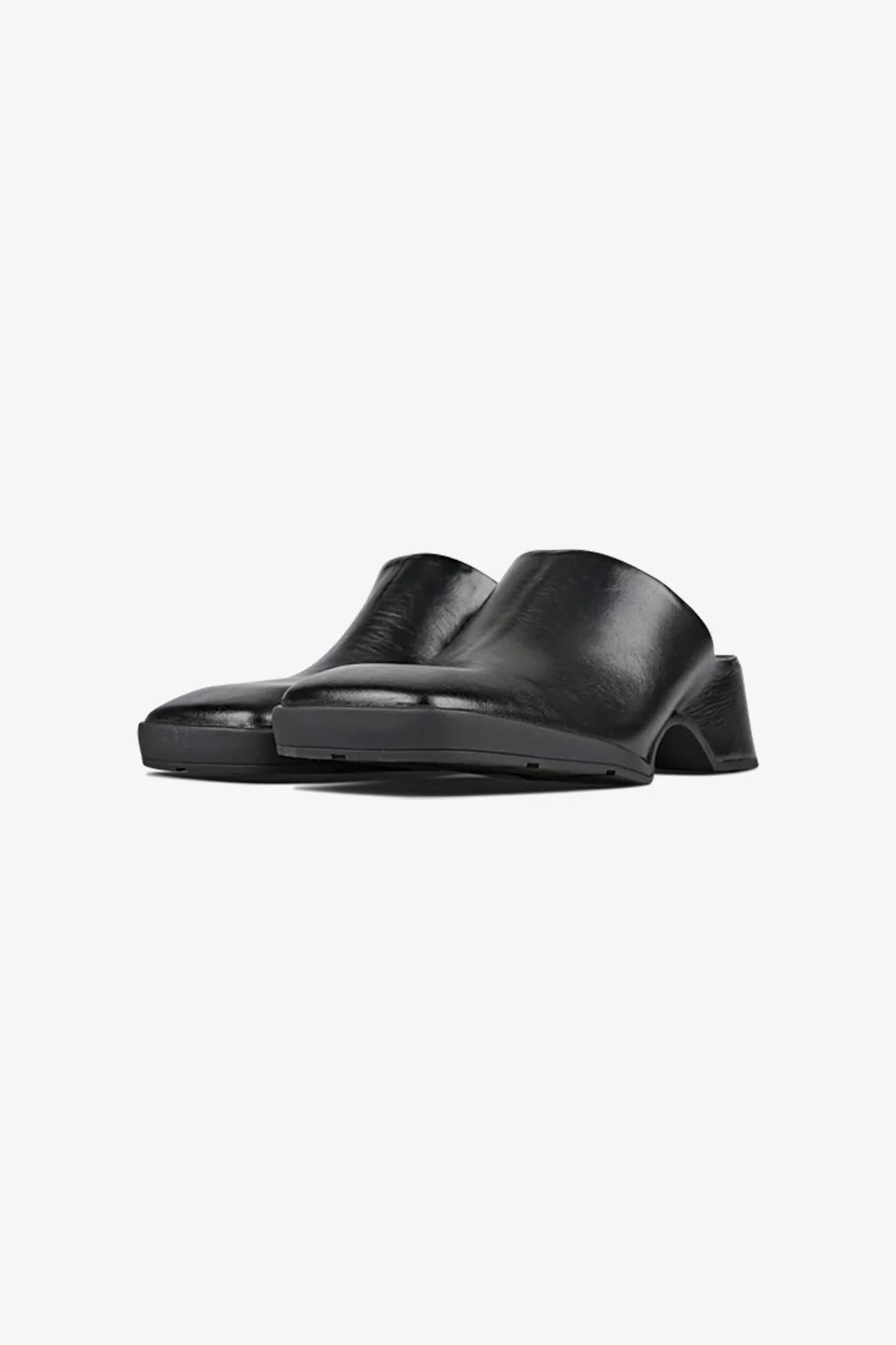 Miista Amoy Leather Mules Women – Black | Centre Commercial