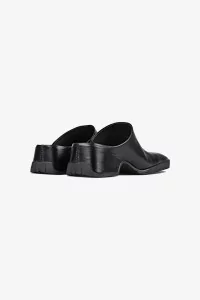 Miista Amoy Leather Mules Women – Black | Centre Commercial