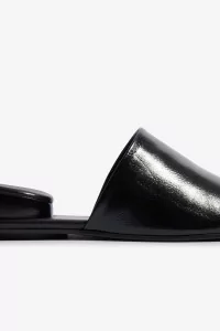 Estructura Calfskin Mule Women Cordera – Black | Centre Commercial