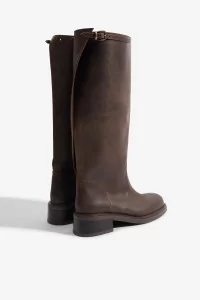 AnnK Transformable Leather Boots – Brown | Centre Commercial