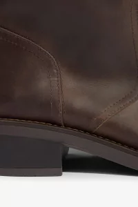 AnnK Transformable Leather Boots – Brown | Centre Commercial