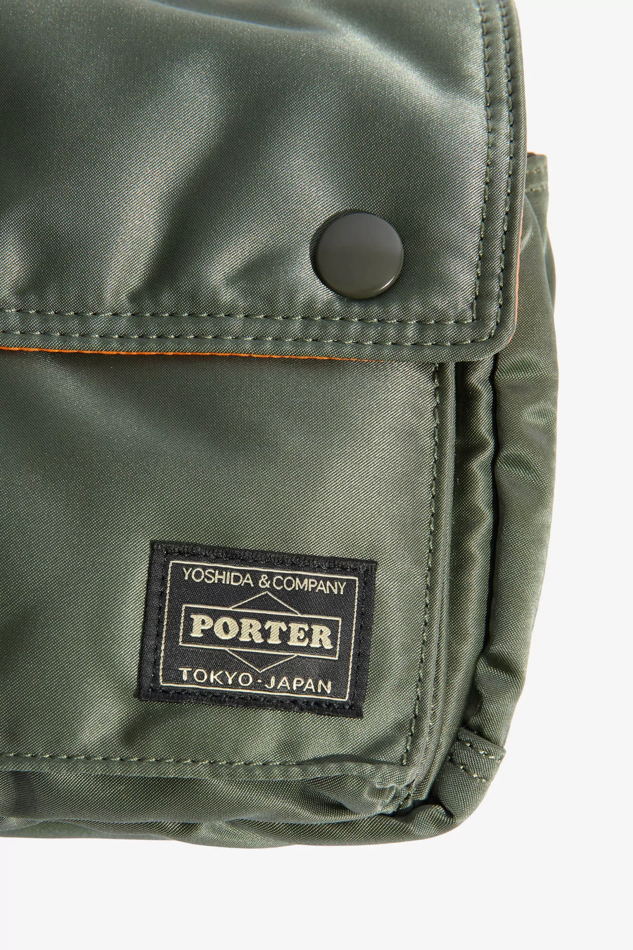 Porter Yoshida Tanker Envelope Bag – Sage Green | Centre Commercial