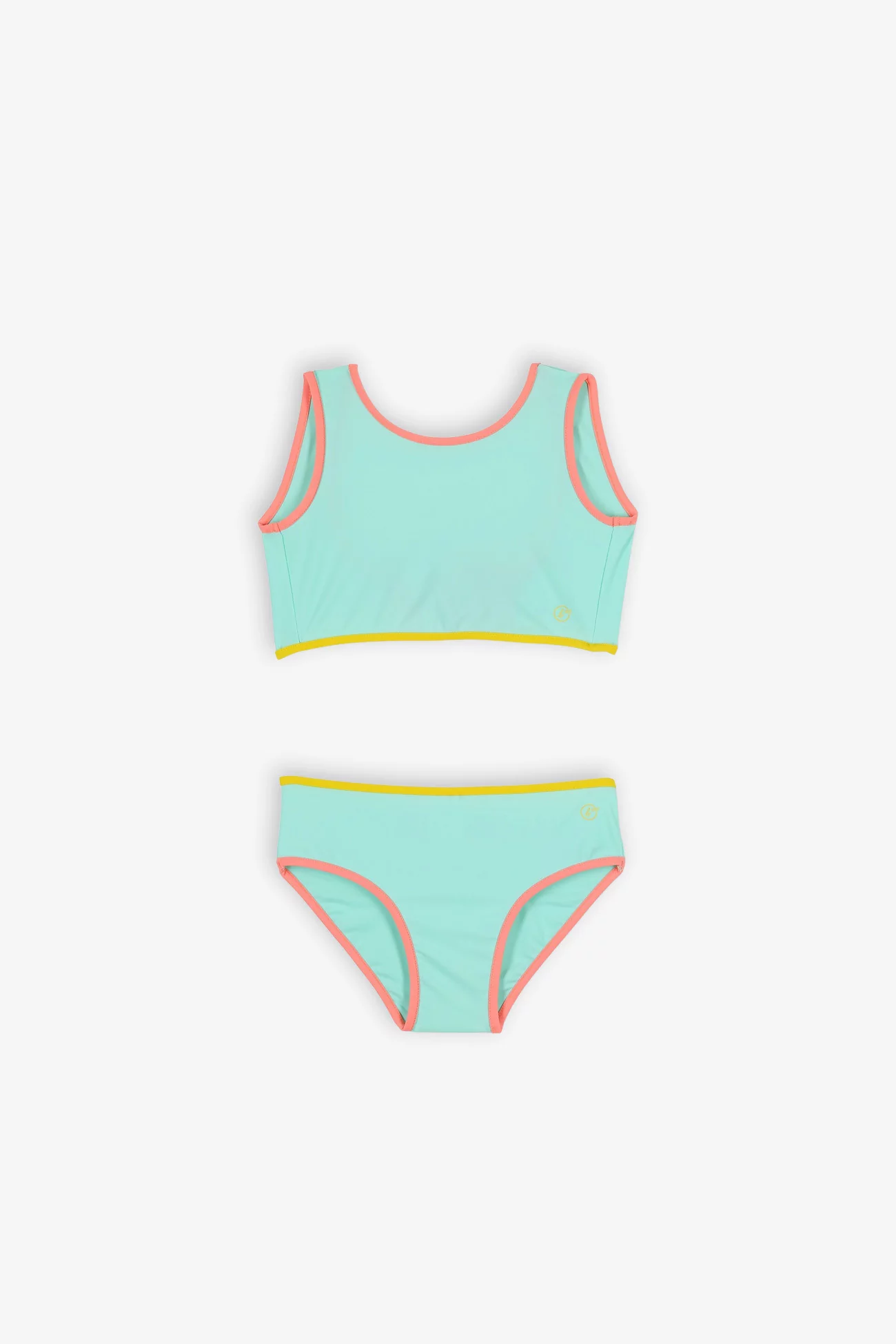 Kids Anti-UV Bikini Baïnes Withney – Turquoise | Centre Commercial