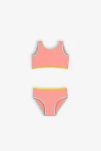 Kids Anti-UV Bikini Baïnes Withney – Peach | Centre Commercial