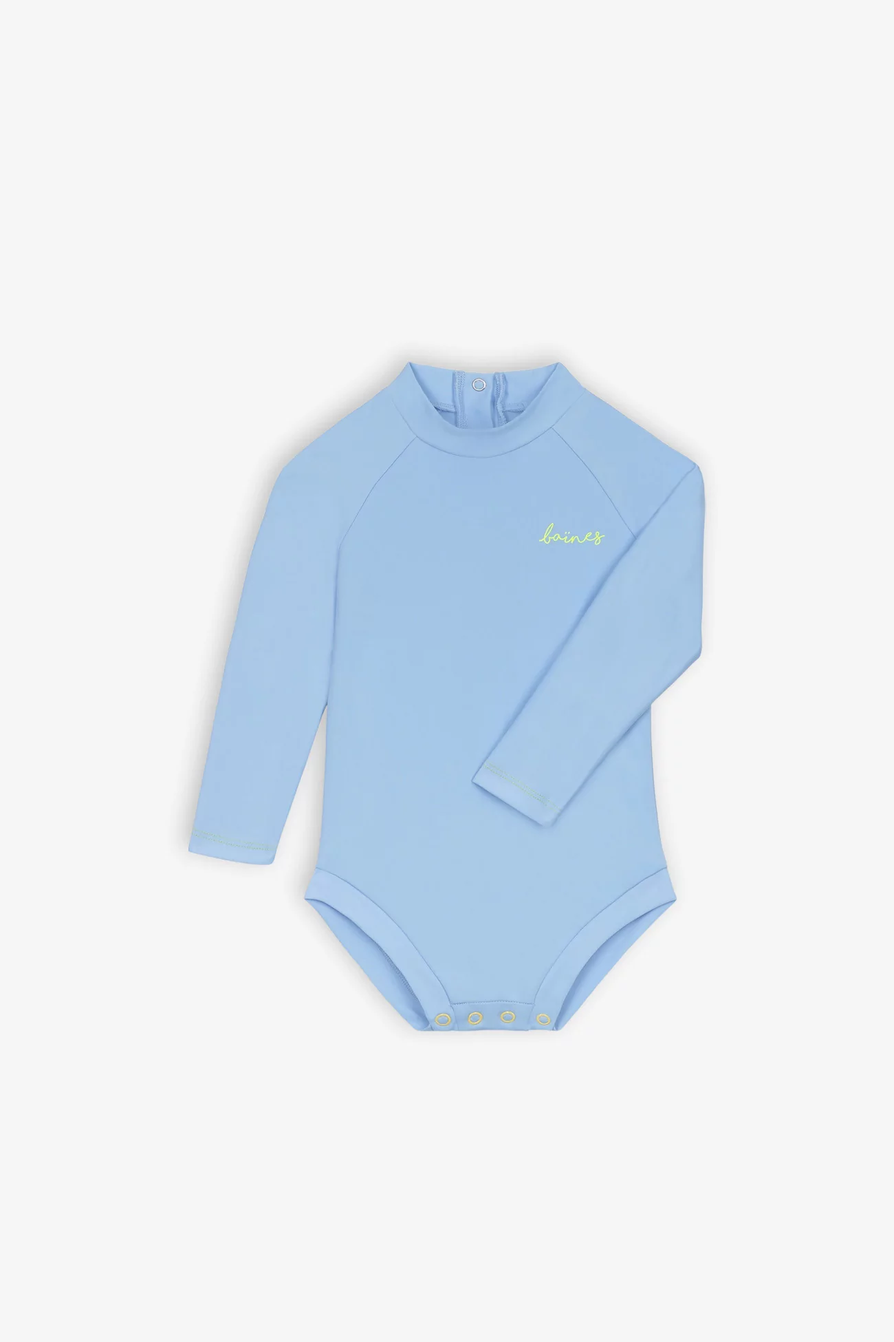 Baby Anti-UV Swimsuit Baïnes Sunny Fluo – Blue | Centre Commercial