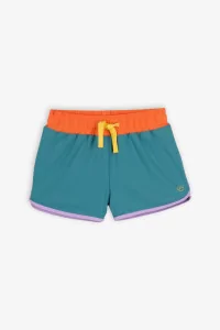 Kids Anti-UV Swim Shorts Baïnes Kiwi Retro – Teal | Centre Commercial