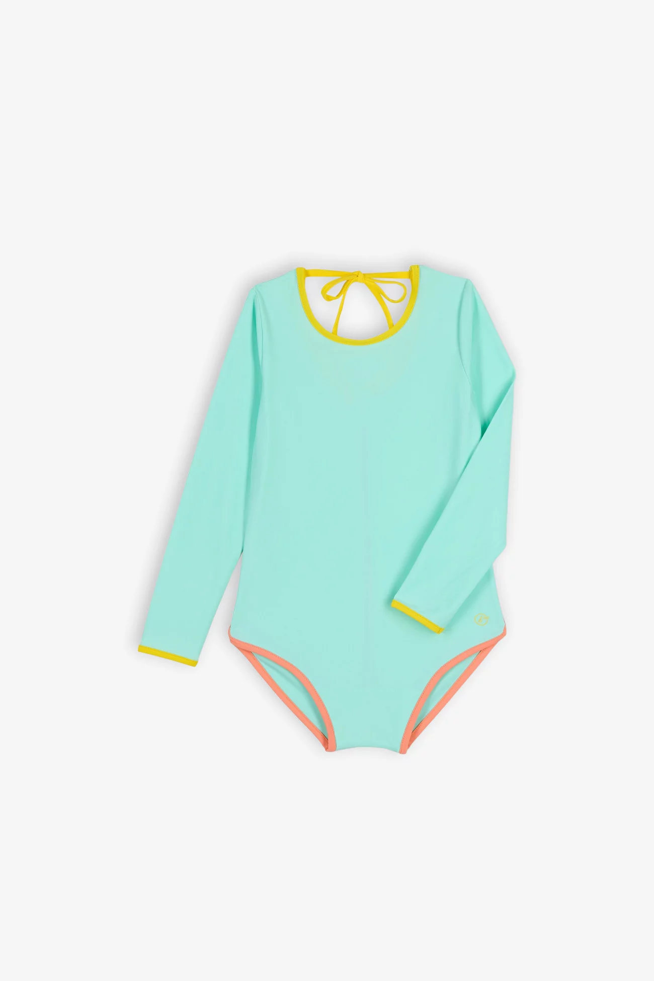 Kids Long Sleeve Anti-UV Swimsuit Baïnes Kim – Turquoise | Centre Commercial