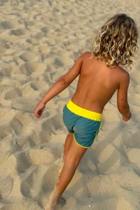 Baines Kiwi Kids UV Swim Short – Teal | Centre Commercial