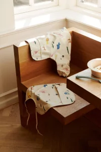 Lai Extra Long Baby Bib Recycled Polyester – Safary Sand | Centre Commercial