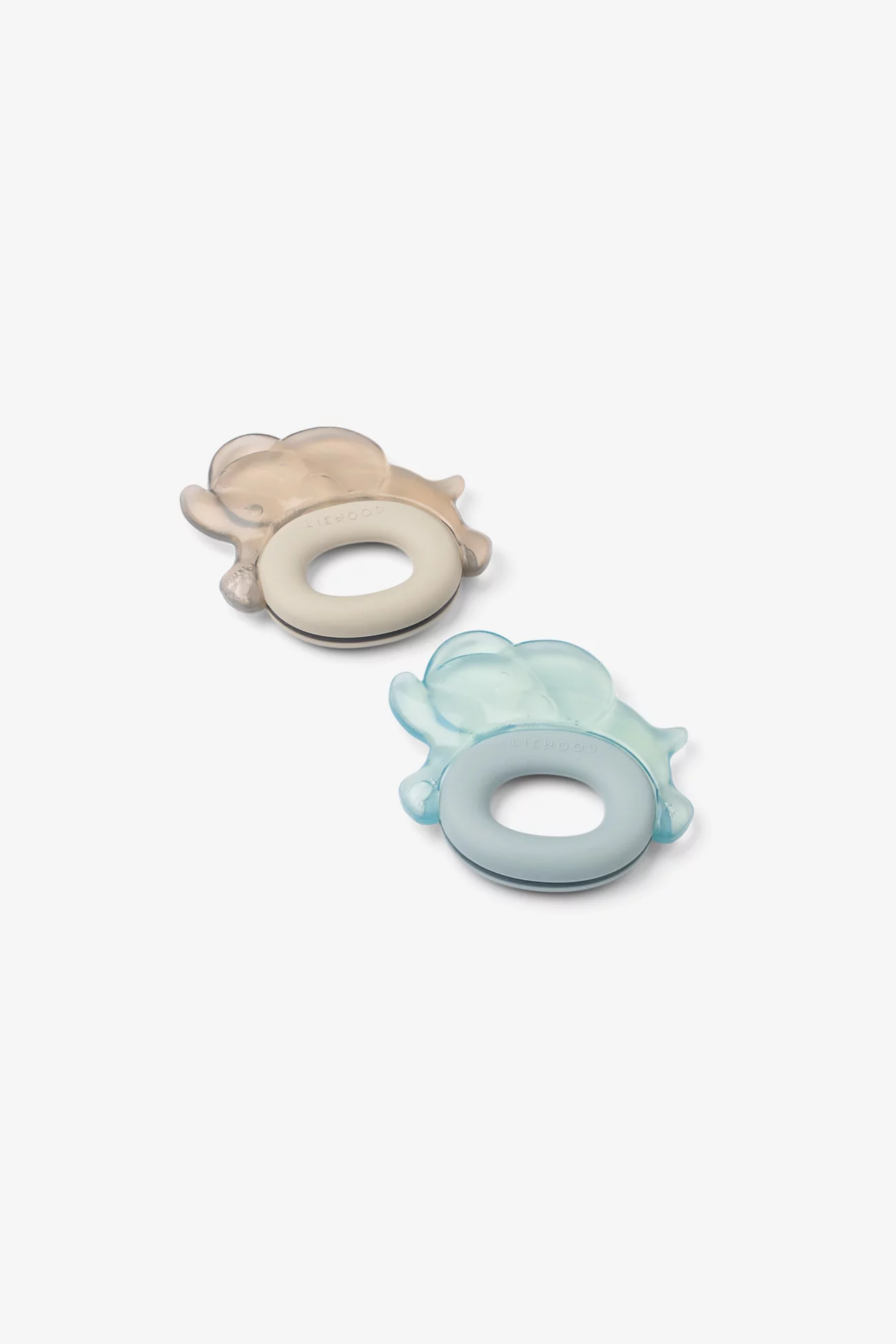 Rita Elephant Cooling Teether 2-Pack – Sandy Dove Blue | Centre Commercial