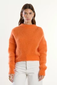 Mohair Jane Sweater Surprise Women – Orange | Centre Commercial