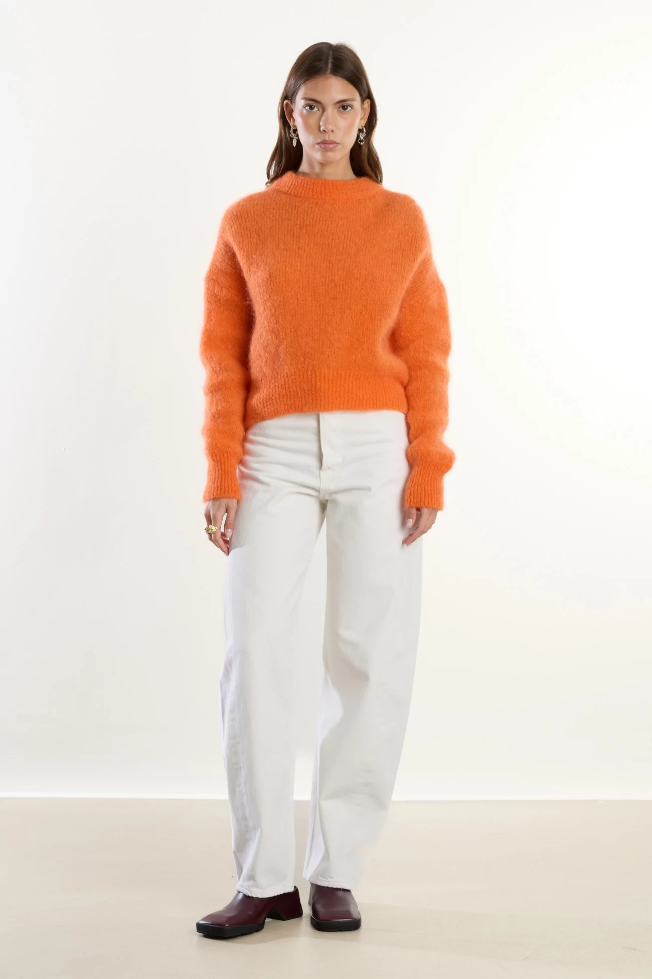 Mohair Jane Sweater Surprise Women – Orange | Centre Commercial