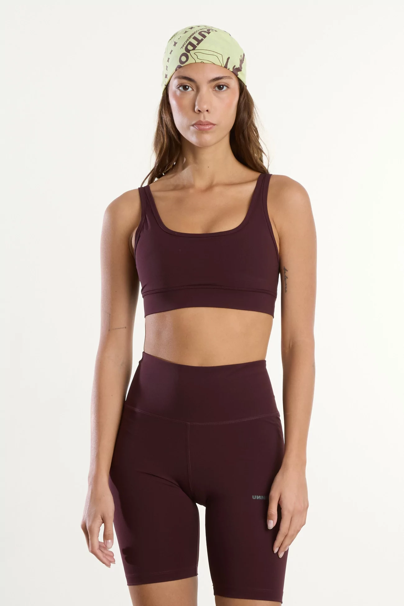 UNNA Good Place Bra – ECONYL® Sports Bra – Merlot | Centre Commercial