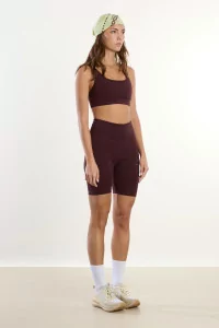 UNNA Good Place Bra – ECONYL® Sports Bra – Merlot | Centre Commercial