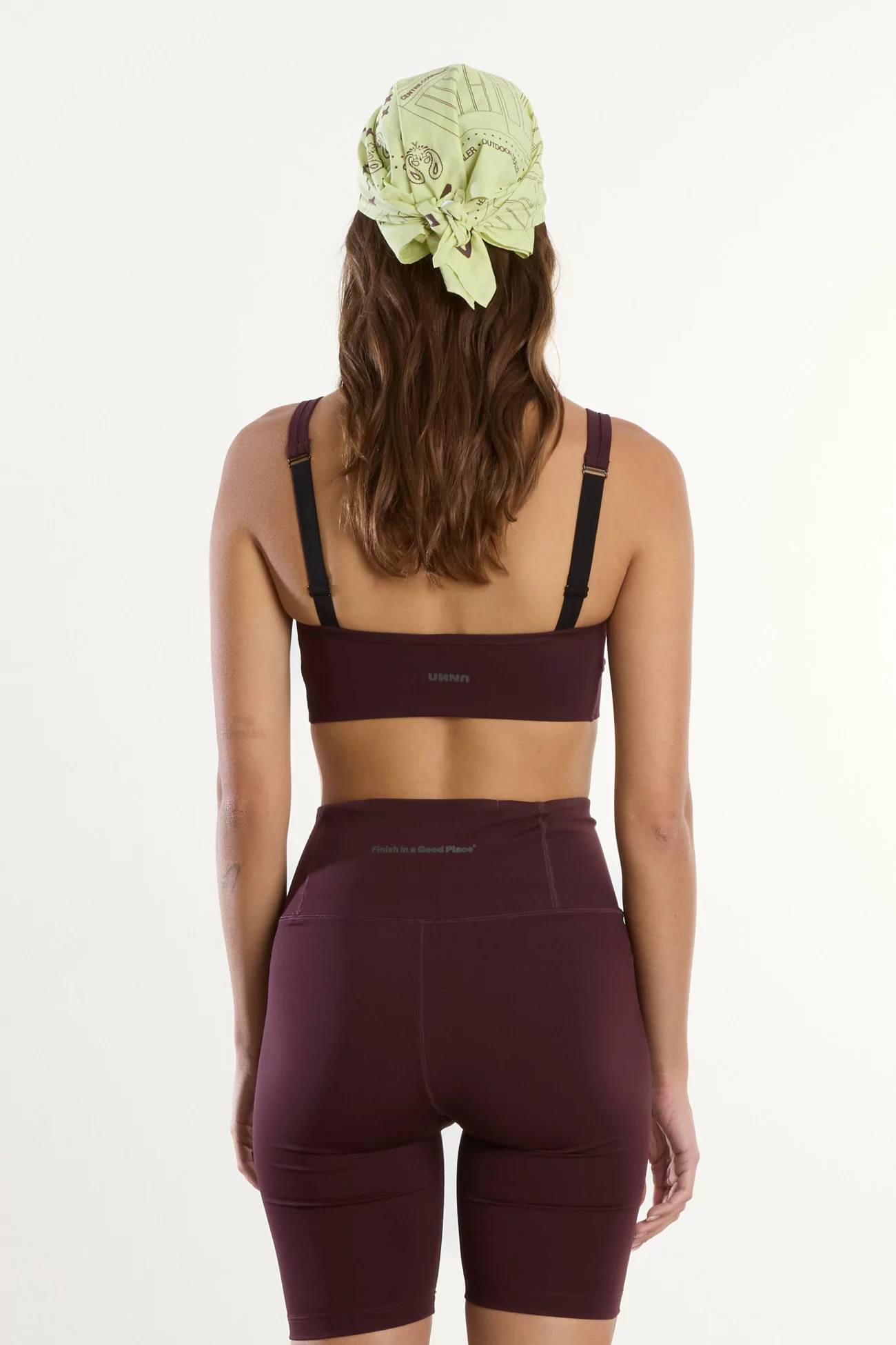UNNA Good Place Bra – ECONYL® Sports Bra – Merlot | Centre Commercial