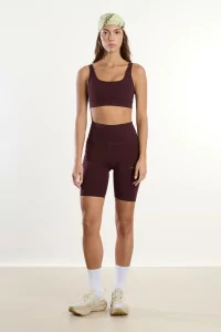 UNNA Good Place Bra – ECONYL® Sports Bra – Merlot | Centre Commercial