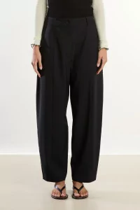 Cordera Tailored Barrel Pants Women – Black | Centre Commercial