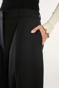 Cordera Tailored Barrel Pants Women – Black | Centre Commercial