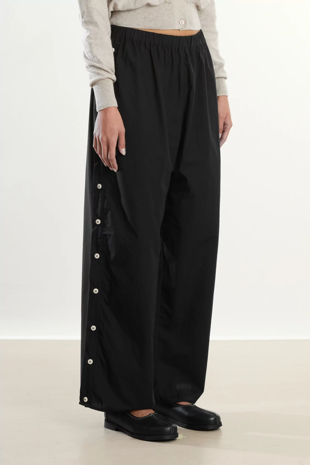 Baserange Part Pants Organic Cotton – Black | Centre Commercial