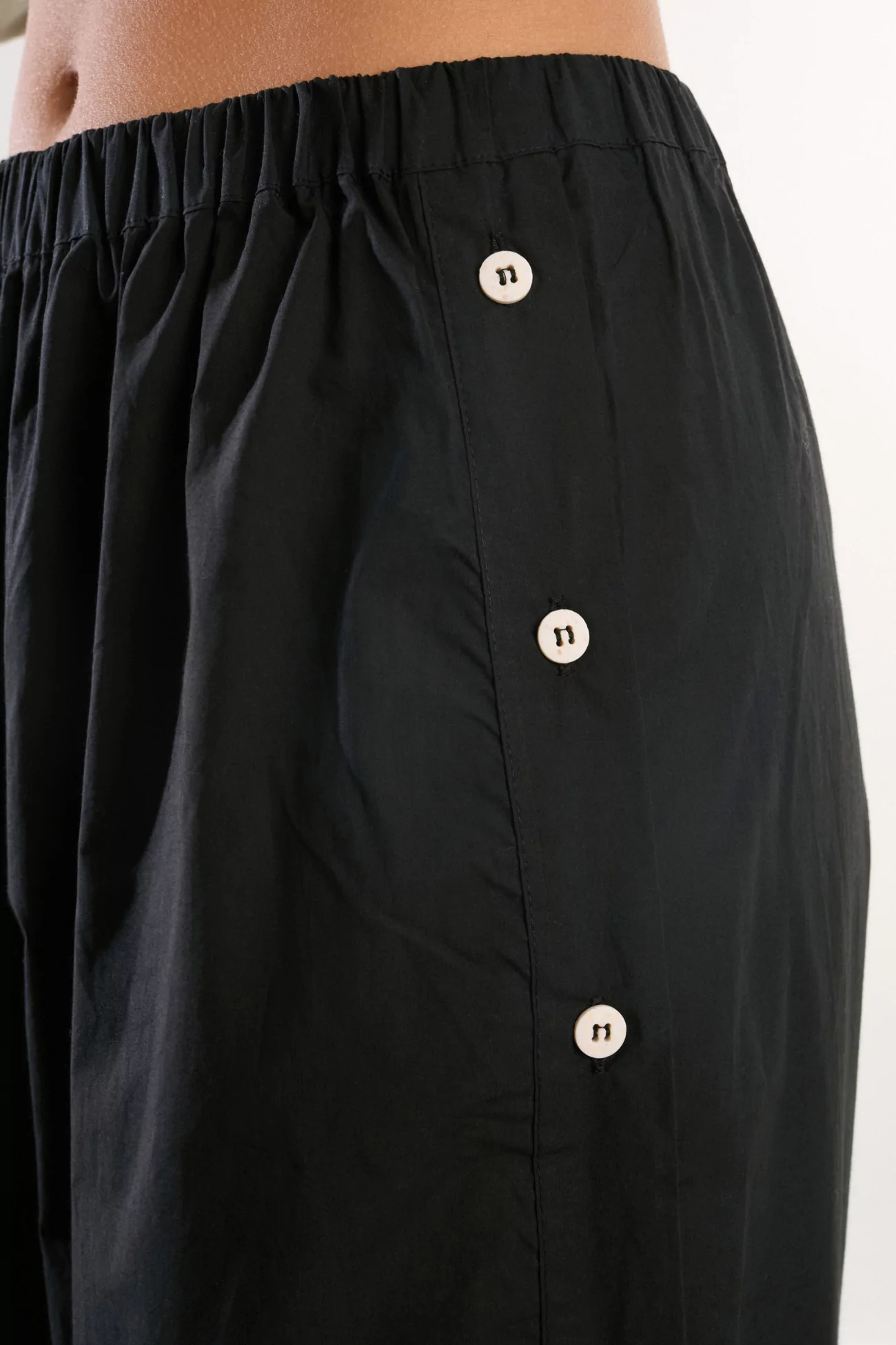 Baserange Part Pants Organic Cotton – Black | Centre Commercial
