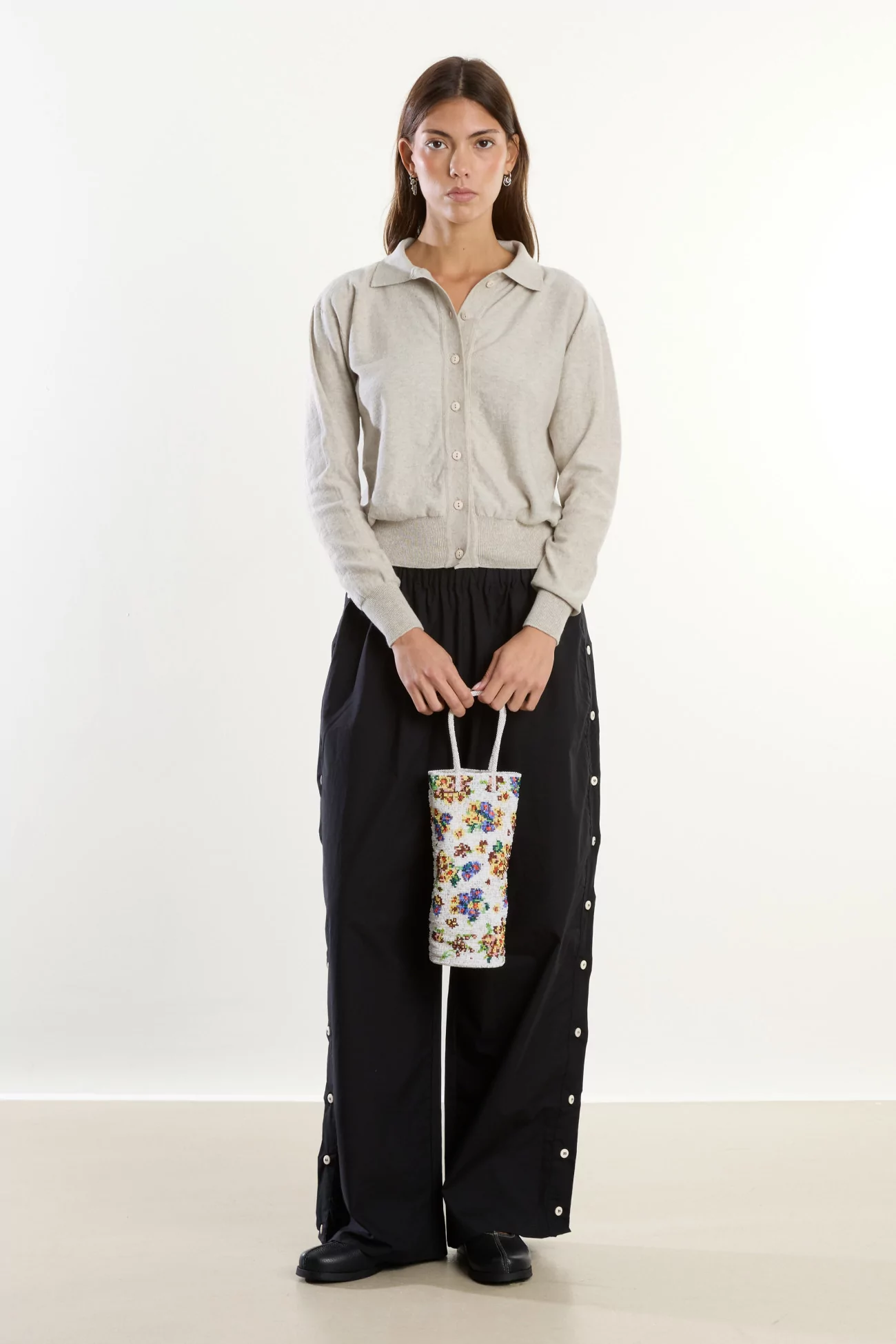 Baserange Part Pants Organic Cotton – Black | Centre Commercial