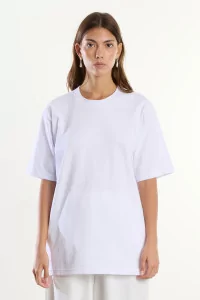 Marathon Runners Heavyweight Cotton T-Shirt Centre Commercial – White | Centre Commercial